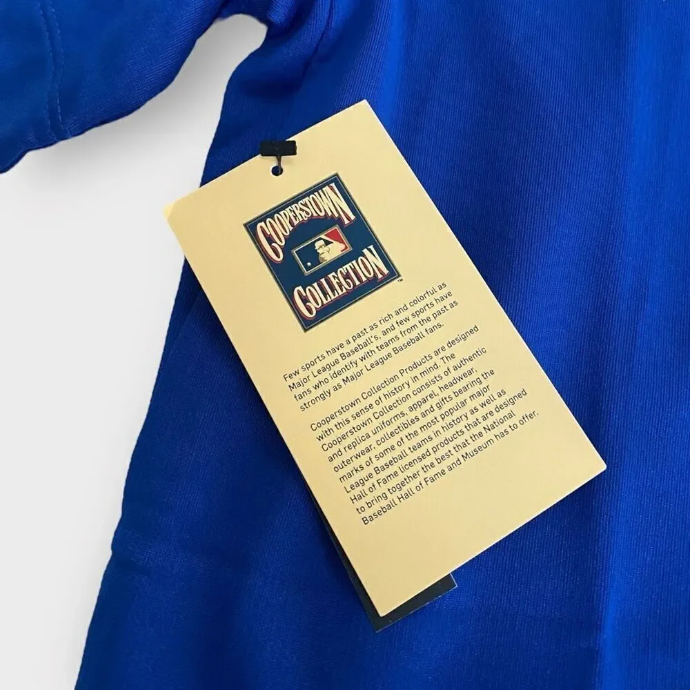 Nike MLB Brooklyn Dodgers Cooperstown Collection DRI-Fit Polo Shirt size M New